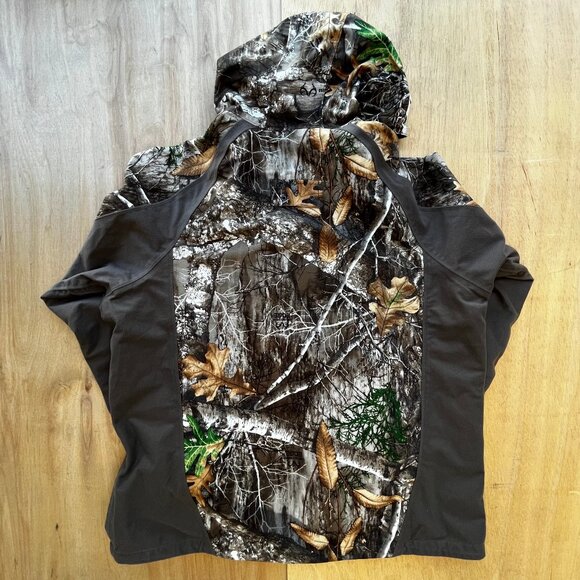 SCENTBLOCKER LIGHTWEIGHT REALTREE EDGE CAMO FULL ZIP MEN’S sx XL JACKET Lined - Picture 6 of 12